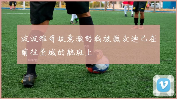 波波维奇故意激怒我被裁麦迪已在前往圣城的航班上